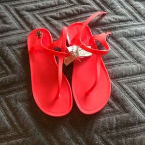 NWT! Girls Hot Pink Sandals, size 3